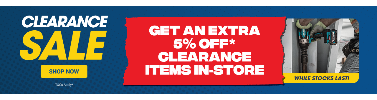 CLEARANCE SALE! UP TO 30% OFF